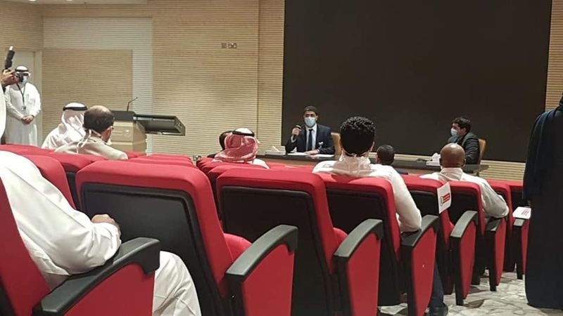 Speaking at a hospital leadership session